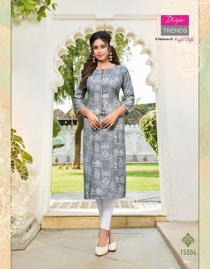 Gardencity Vol 15 By Diya Trends Designer Kurtis Catalog